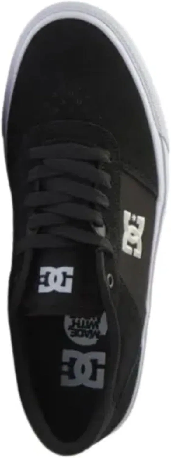 Мужские скейтбордистские кроссовки DC Teknic DC Shoes, Black White — фото 4