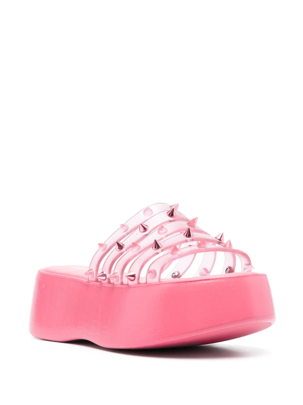 Шлепанцы Punk Love Becky из коллаборации с Melissa Jean Paul Gaultier, розовый — фото 2