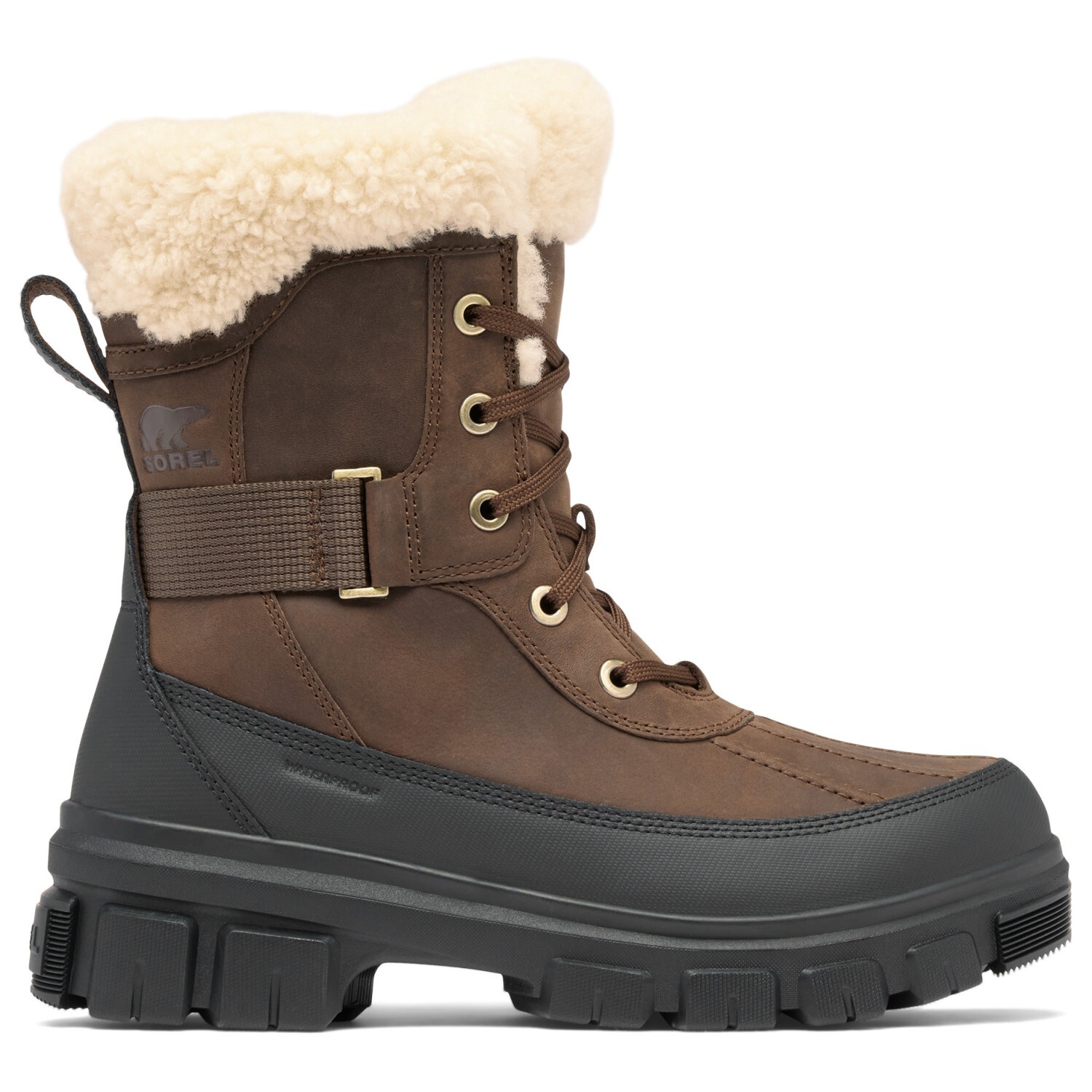 

Зимняя обувь Sorel Torino V Parc Waterproof, цвет Tobacco/Black