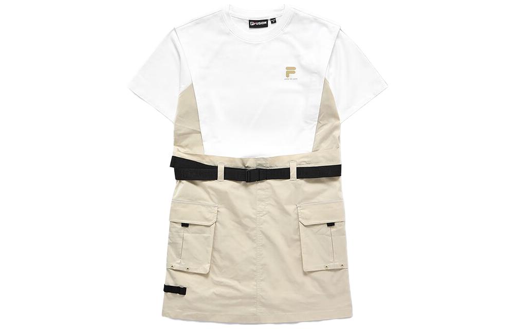 

Футболка с коротким рукавом женская белая FILA FUSION