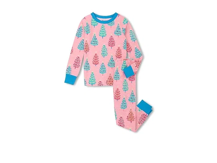 Пижама Stretch Cotton Pink, Hatley Kids