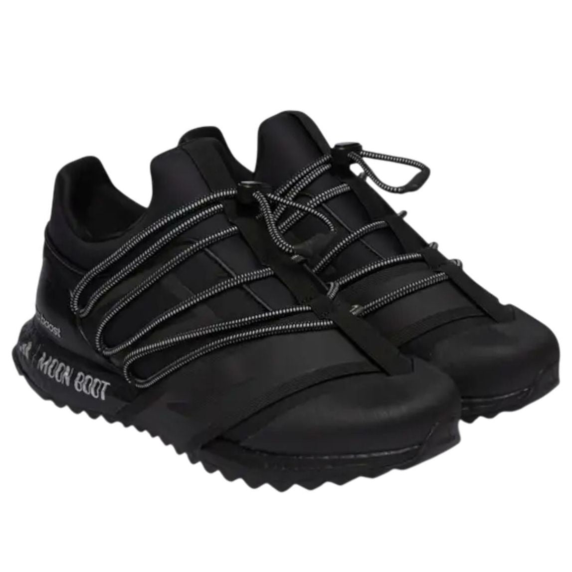 Кроссовки Adidas x Moon Boot Ultra Boost 1.0 'Black' — фото 2