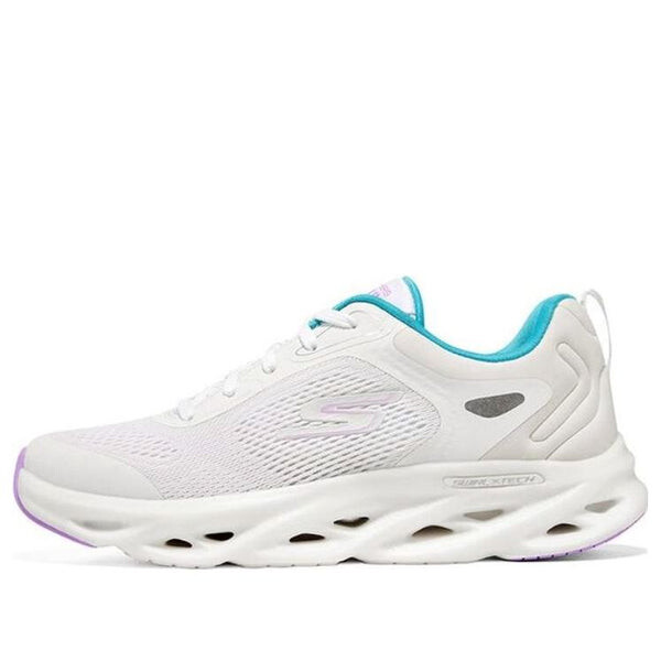 Кроссовки go run swirl tech 'white blue' Skechers, белый