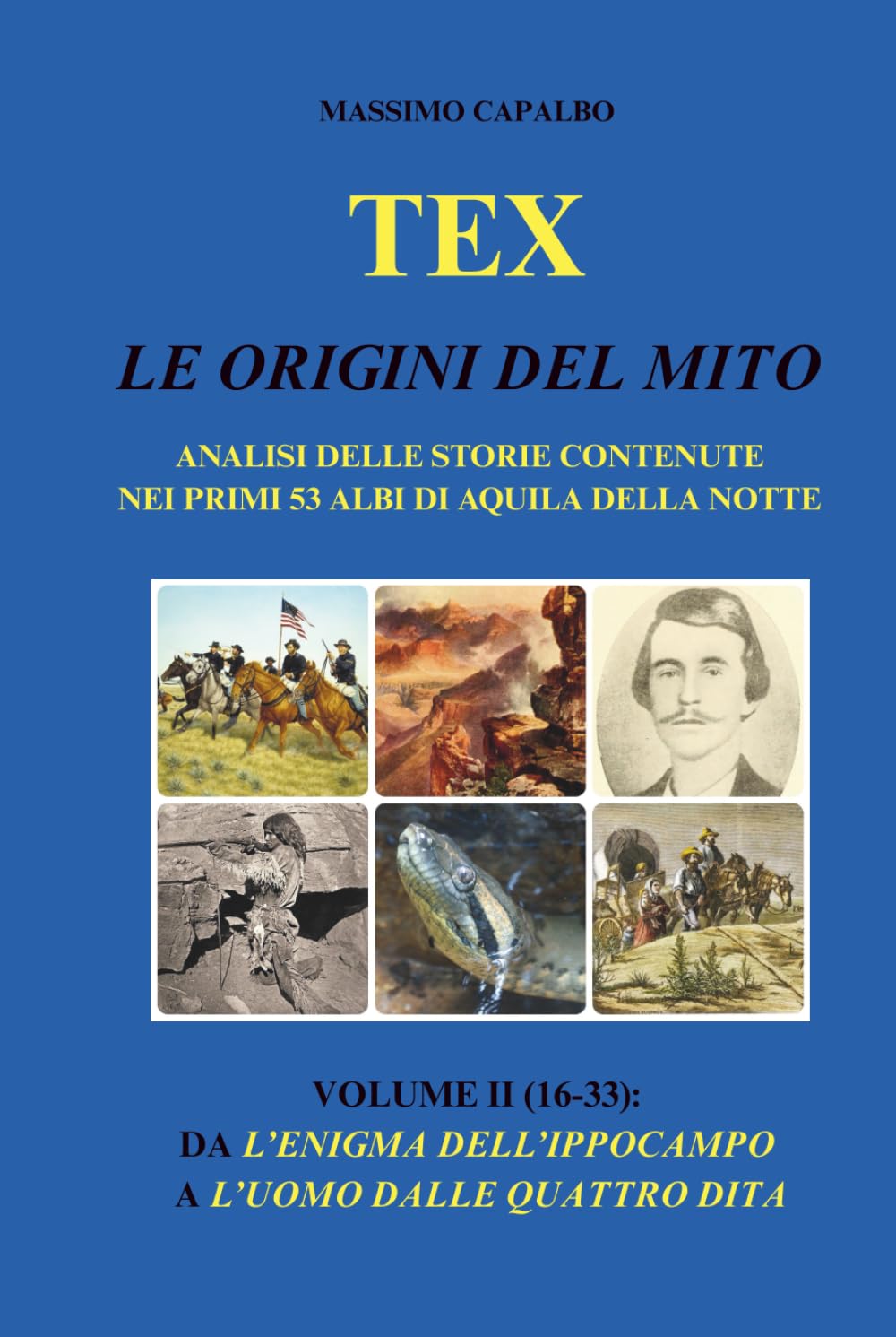 

Tex. Le origini del mito: Analisi delle storie contenute nei primi 53 albi di Aquila della Notte - Volume II (16-33): Da L'enigma dell'ippocampo a L'uomo dalle quattro dita (Italian Edition) (Independently published)