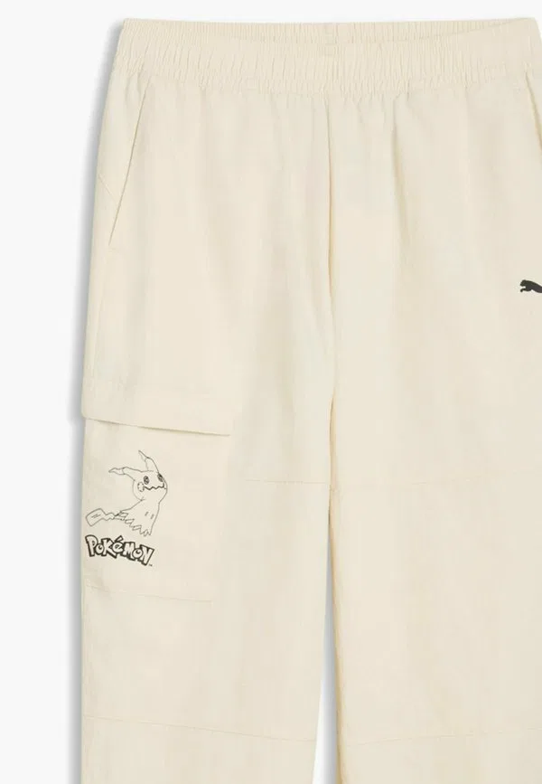 Puma x pokémon расслабленные комбинезоны-карго брюки Puma, Alpine Snow — фото 3