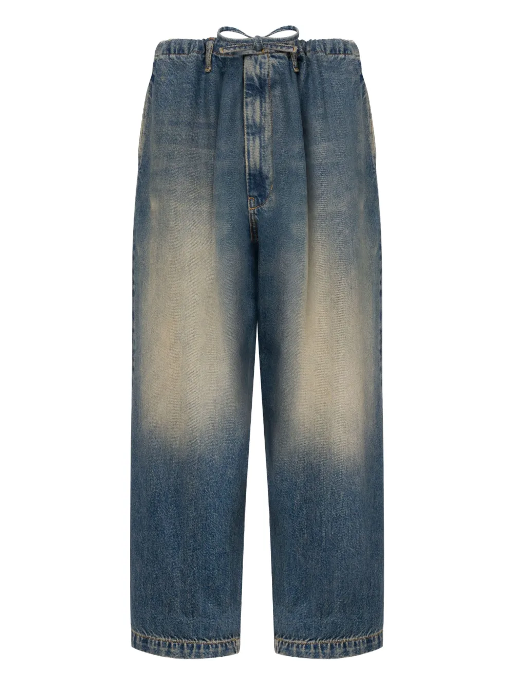 

Джинсы с завязками на талии MOSCHINO JEANS, синий