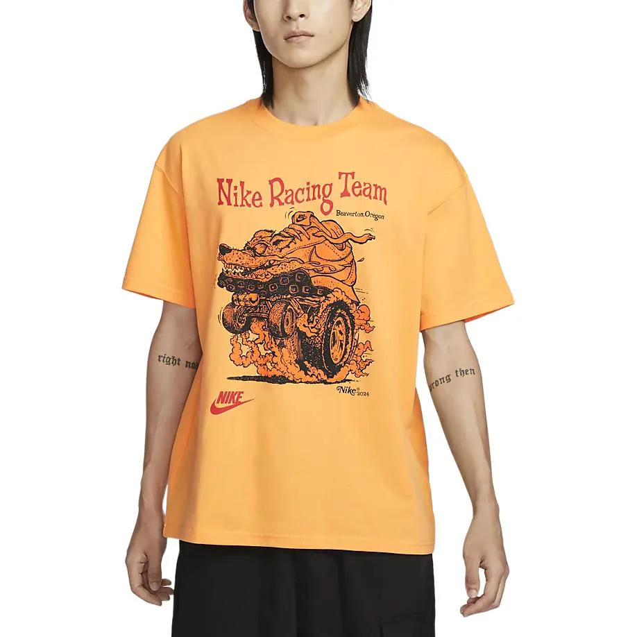 Nike Футболка мужская Rosin Orange — фото 4