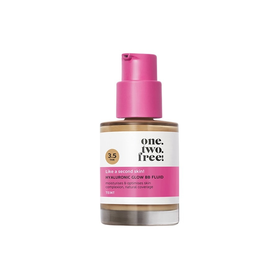 

Тональная основа One.two.free! Hyaluronic Glow BB Fluid, 3.5 Tan / 30 ml