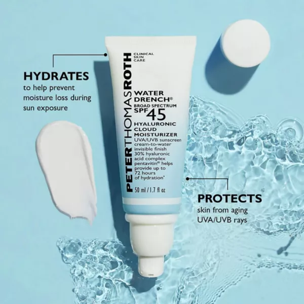 Крем для лица SPF PETER THOMAS ROTH Увлажняющий гиалуроновый с водным насыщением — фото 2