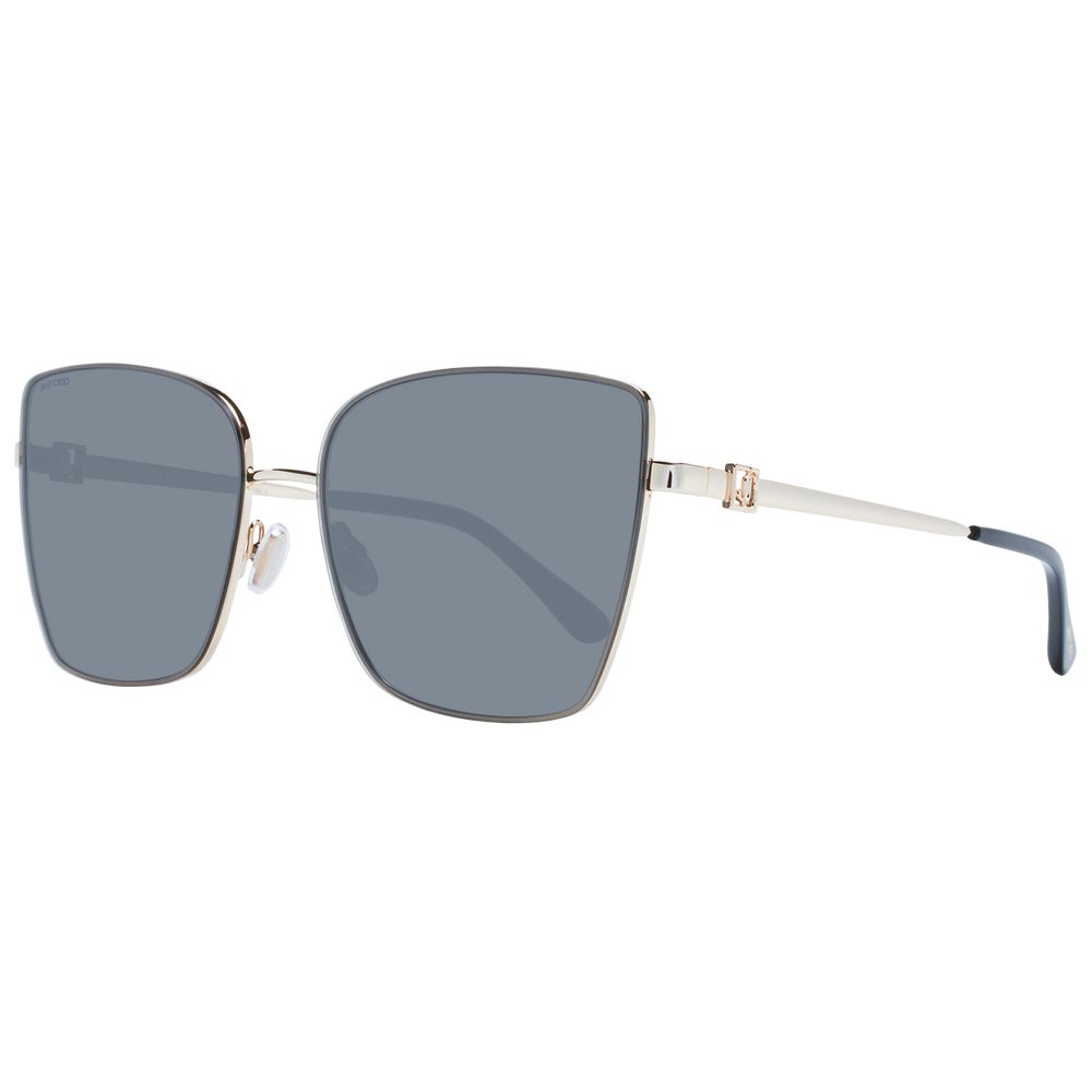 

Золотые женские солнцезащитные очки Jimmy Choo Eyewear