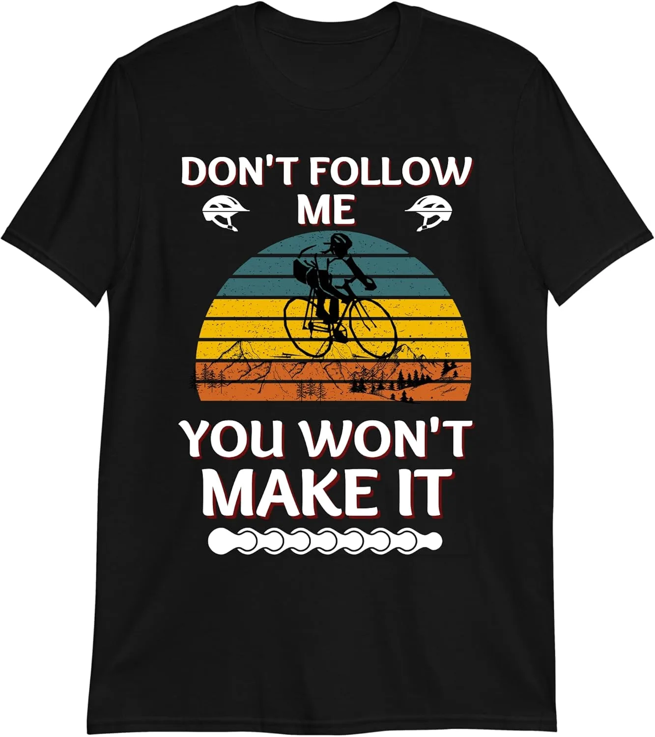 Футболка для даунхилла Don't Follow Me You Won't Make It