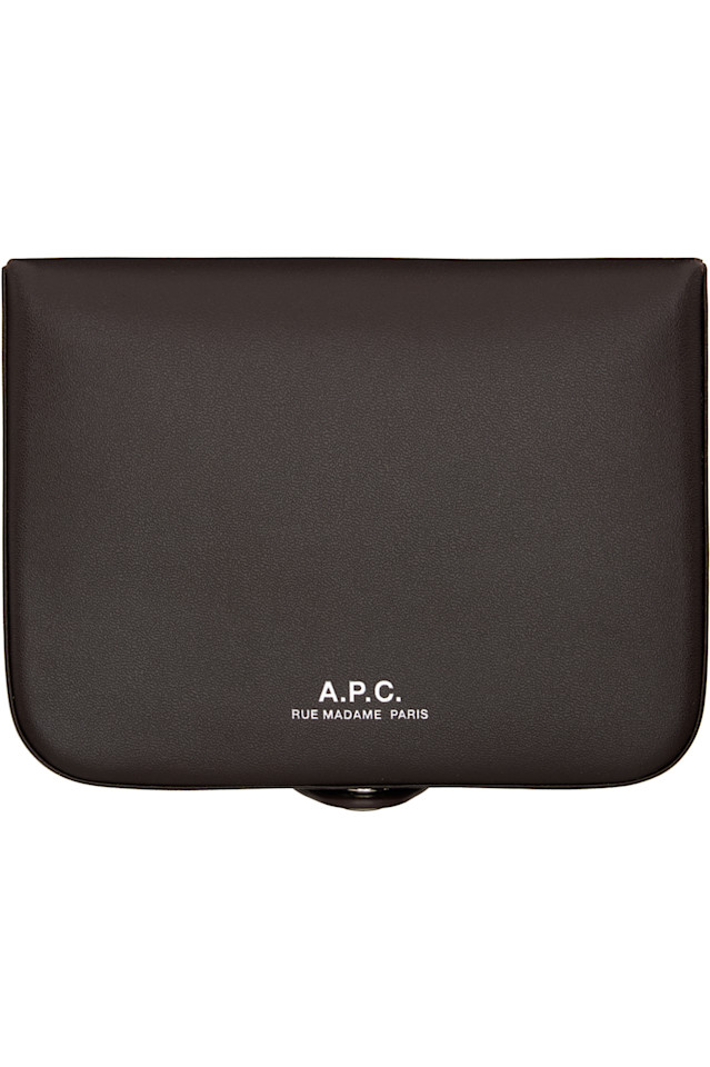 

A.P.C. Коричневый кошелек Джоша