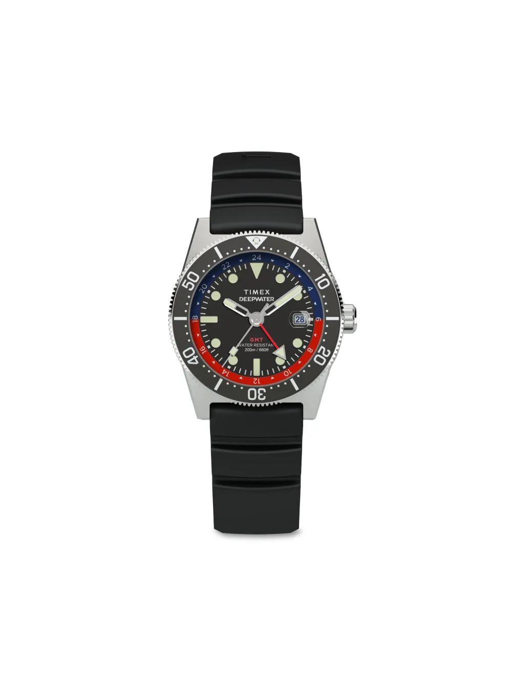 

Наручные часы Deepwater Reef 200 41 мм TIMEX, черный