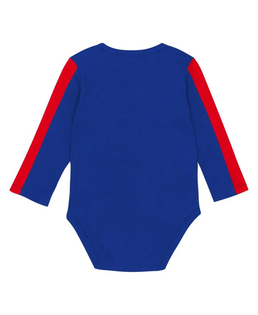 Детский боди и штанишки Chicago Cubs из трех предметов (боди и штанишки) Outerstuff, синий — фото 3