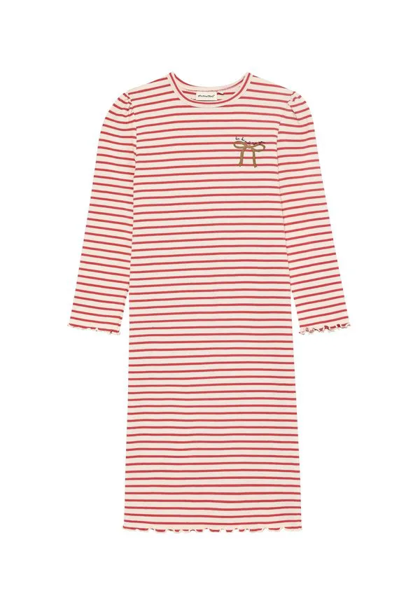 Платье с коротким рукавом и длинным рукавом Minymo, Spiced Coral