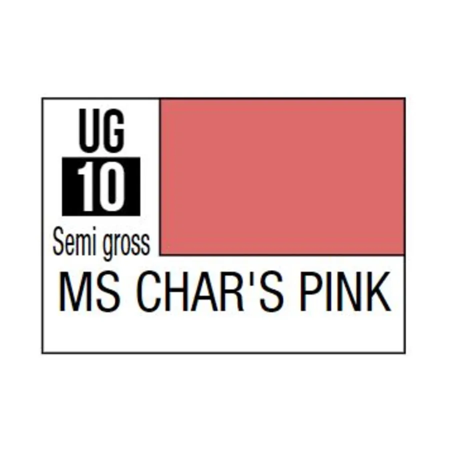 

Полуглянцевый MS Char's Pink, Gundam Paints & Markers (Mr. Hobby)