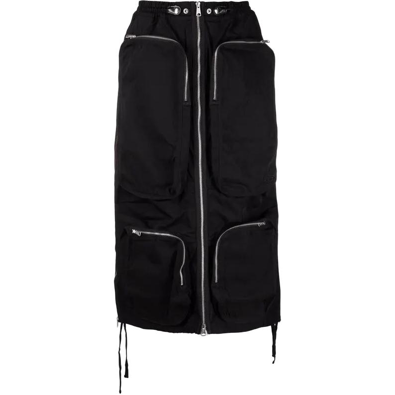 

Повседневная длинная юбка женская DIESEL, черный