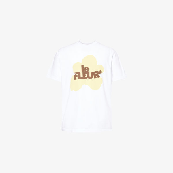 

Футболка Golf Le Fleur с коротким рукавом с логотипом, белый