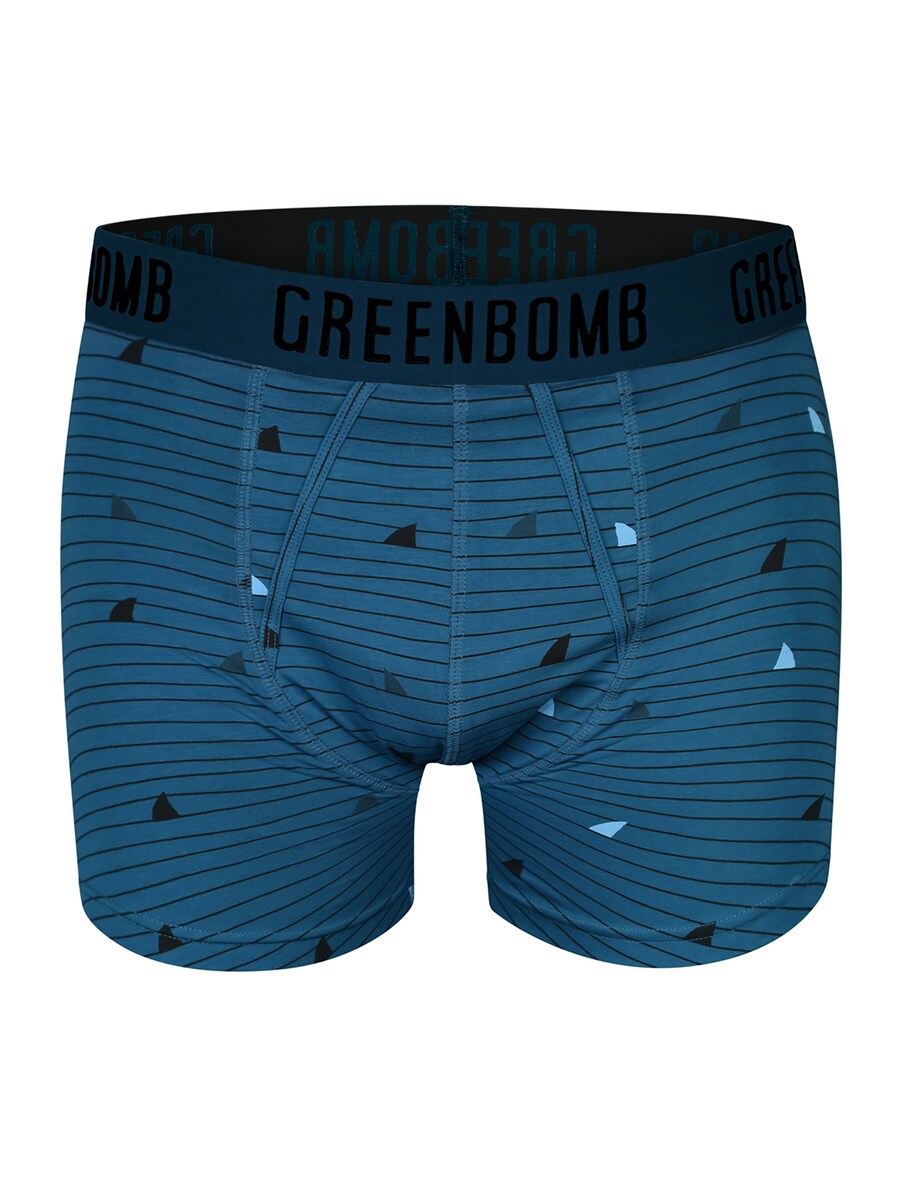 

Боксеры GREENBOMB Animal Shark Fin, цвет Sapphire/Sky blue