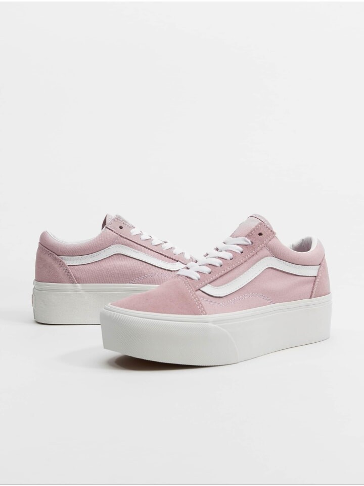 

Кроссовки на шнуровке Vans, цвет lilac