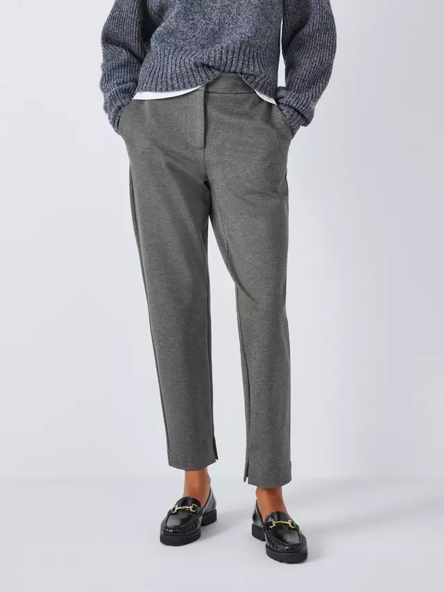 

Брюки John Lewis Ponte Slim Fit, серый