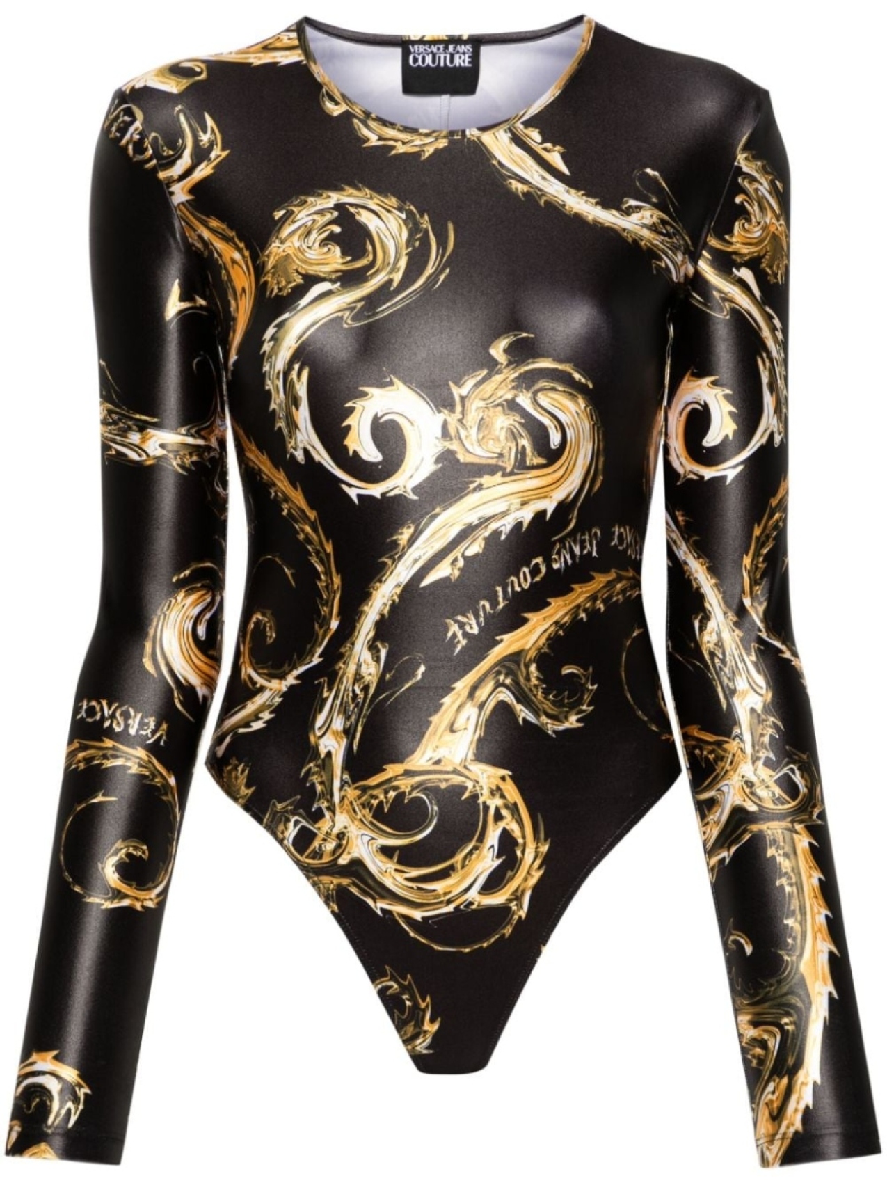 

Versace Jeans Couture боди Chromo Couture, черный