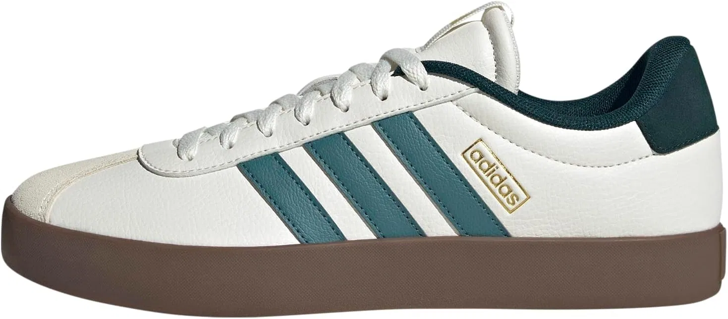 Мужские кроссовки Adidas Vl Court 3.0, Core White Preloved Teal Aurora Ivy