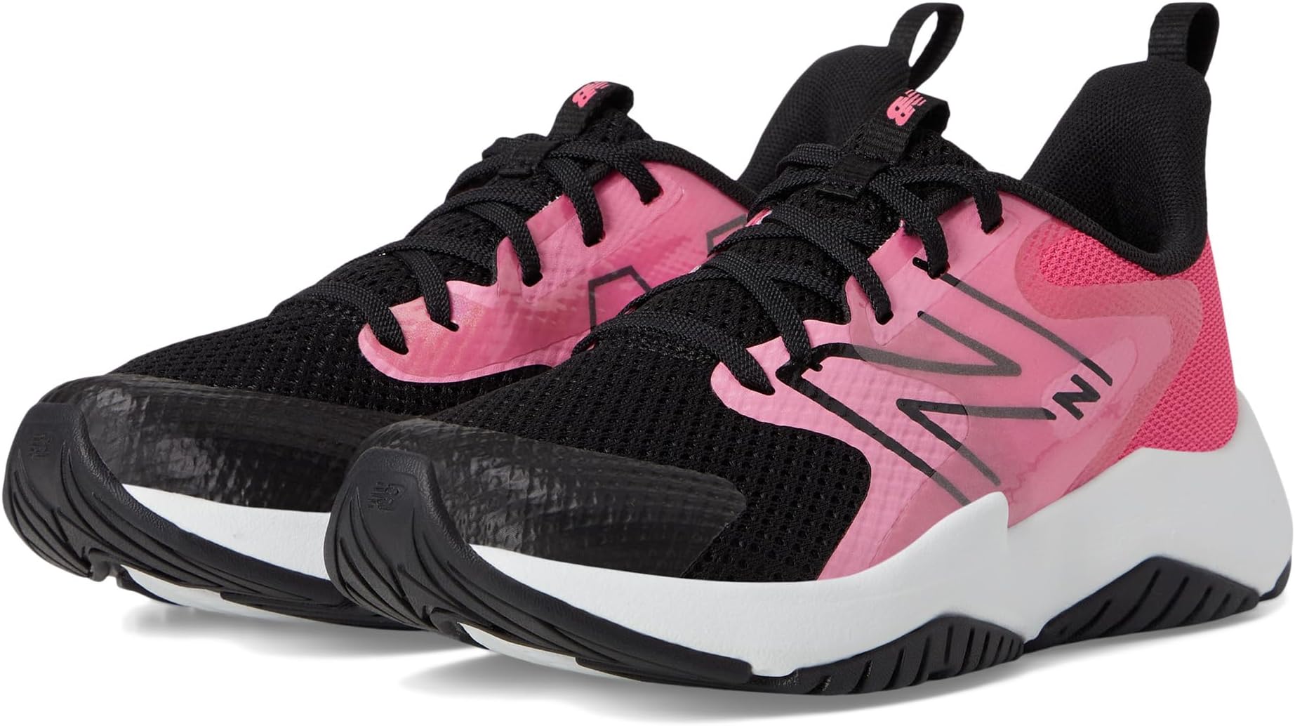 

Кроссовки New Balance Kids Rave Run v2, Signal Pink/Black