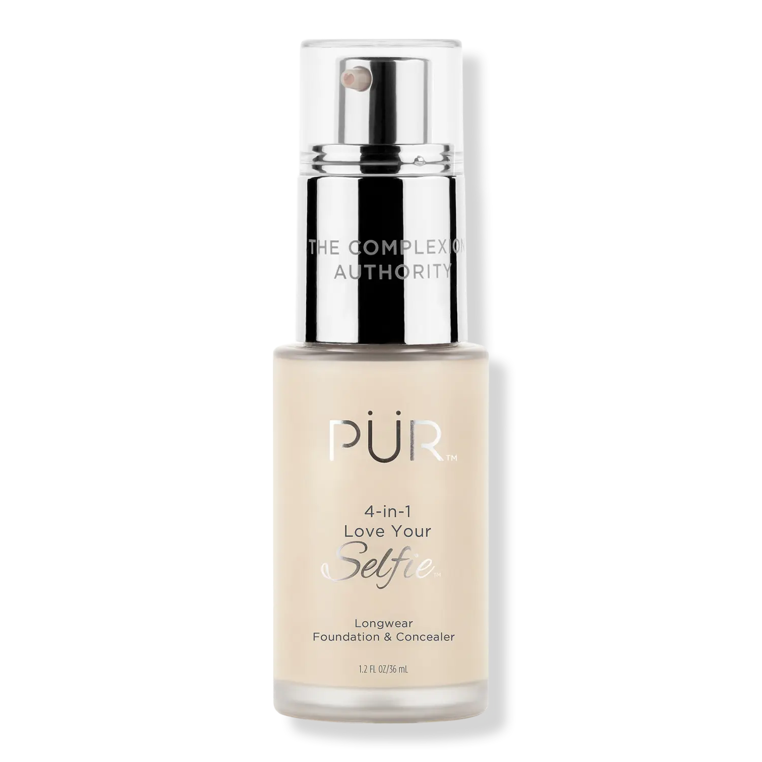 

Тональный крем и консилер 4-в-1 Love Your Selfie Longwear Foundation & Concealer PÜR, LG3 Bone (very fair with gold undertones)