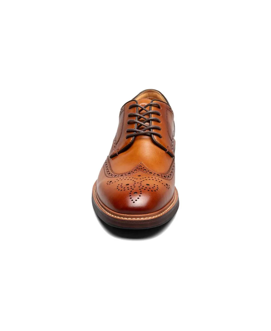 Мужские оксфорды Anthem Wingtip Florsheim, Saddle Tan — фото 3