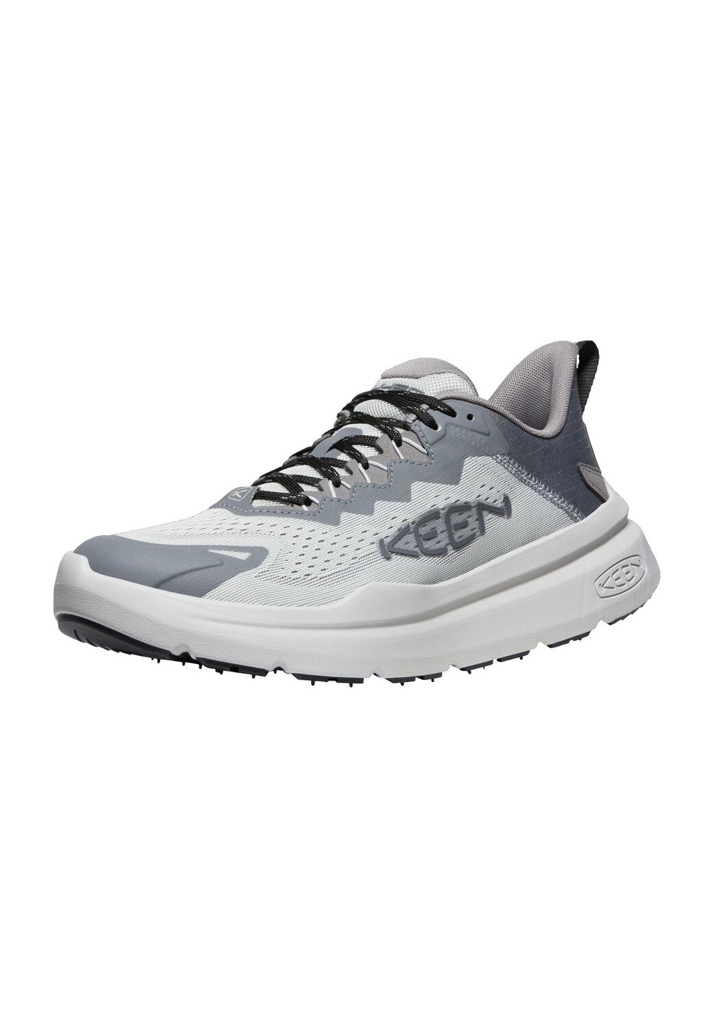 

Полуботинки WK450, легкие, мужские, можно стирать в машине KEEN, цвет Alloy Steel Grey