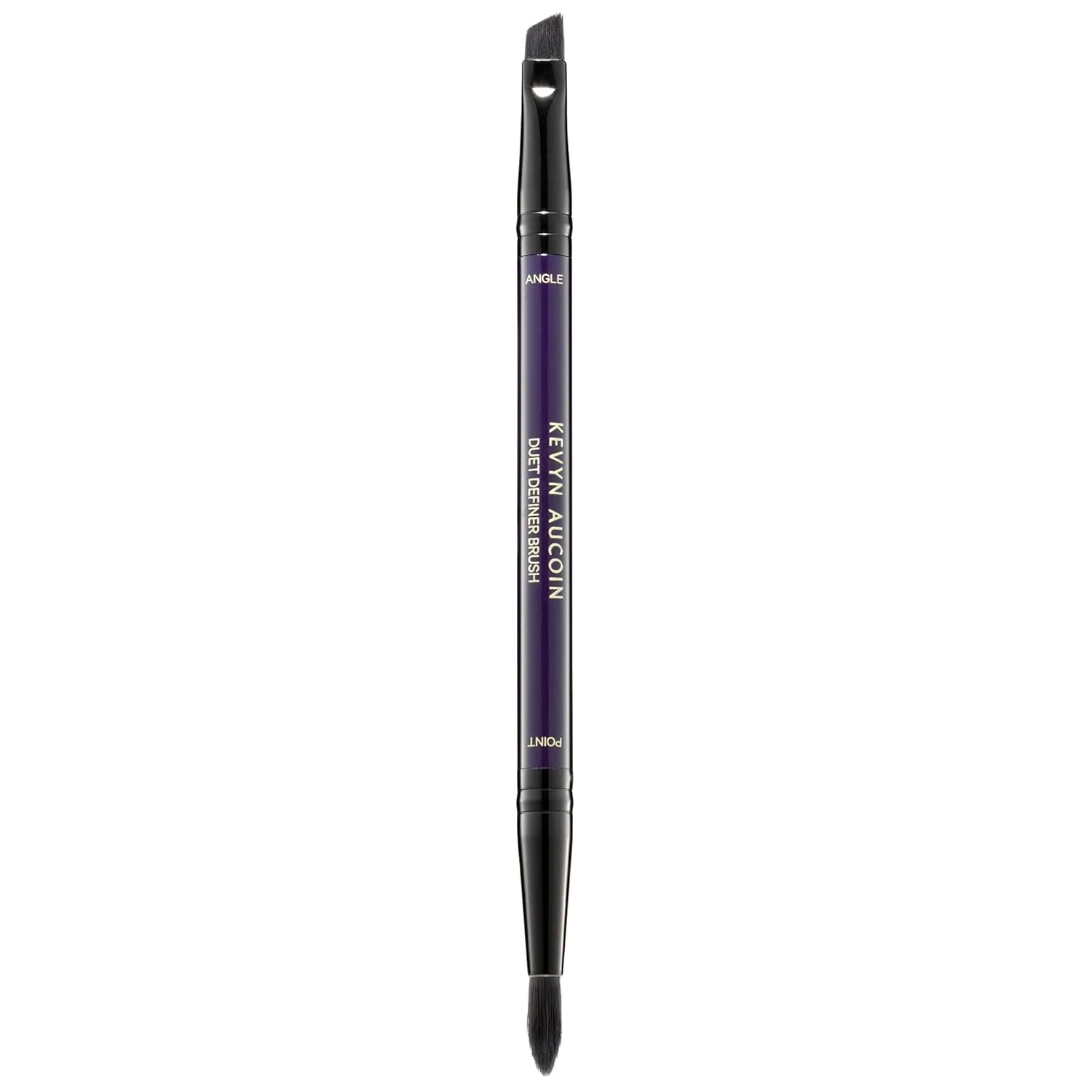 Kevyn Aucoin Duet Definer Brush: двойная кисть для контура губ, глаз или бровей, No Color