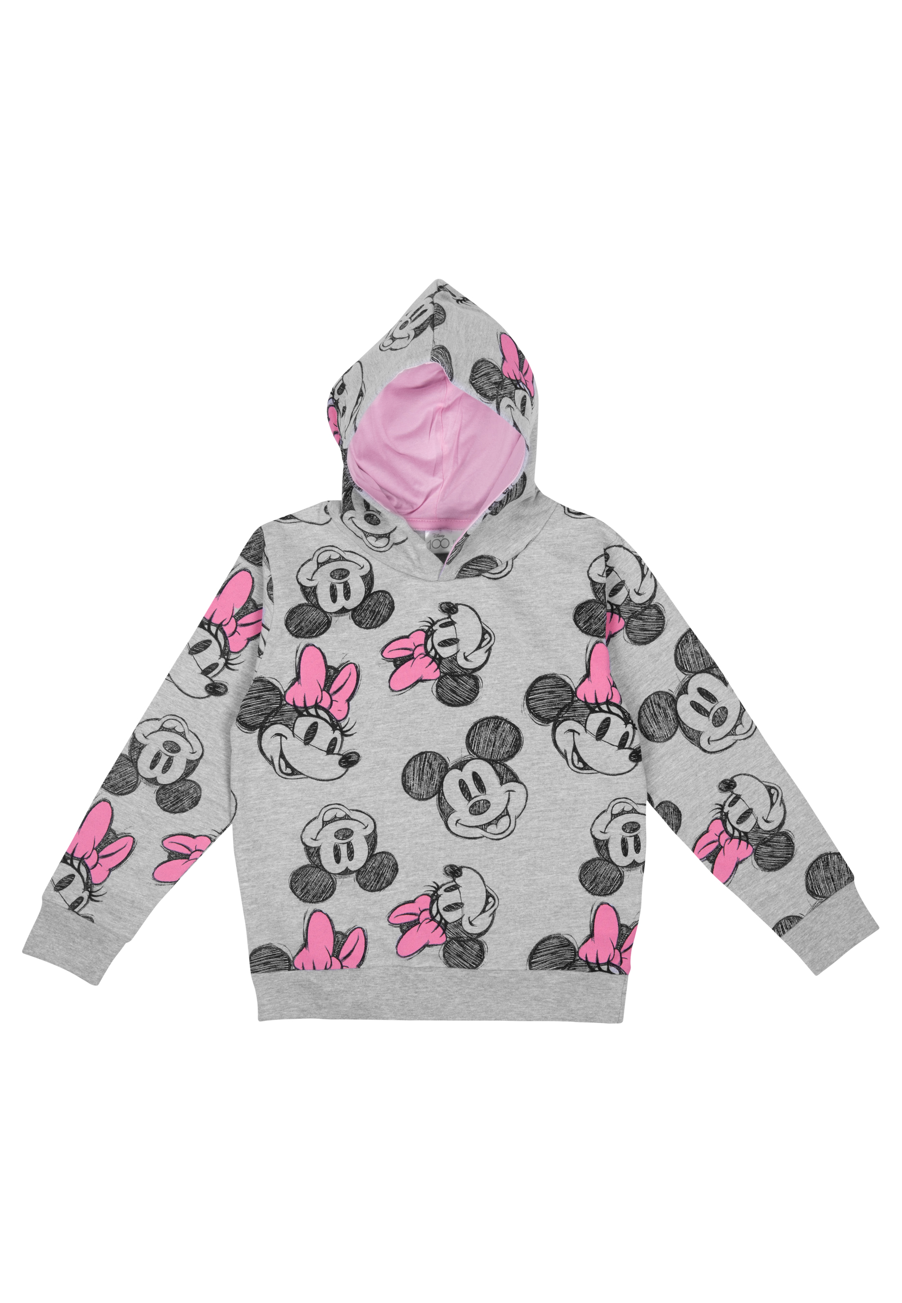 

Толстовка United Labels Disney Minnie Mouse Hoodie Kapuzenpullover, серый