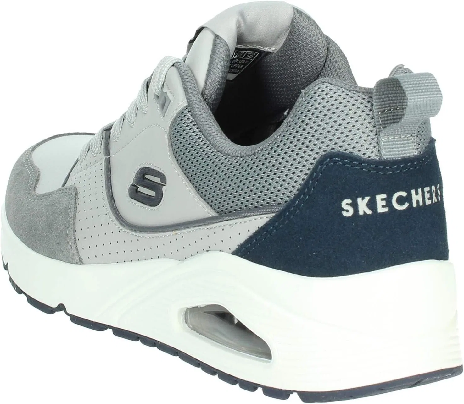 Мужские кроссовки Skechers UNO Retro One, серый — фото 2