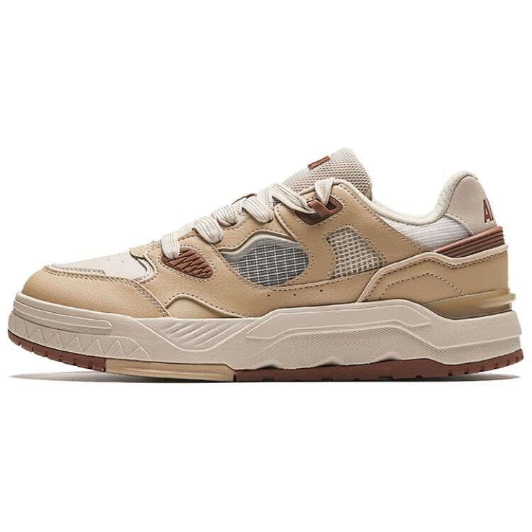 

Кроссовки ANTA Skateboarding Shoes Men Low-top Chalk/raw Wood, цвет Chalk/raw wood, Коричневый, Кроссовки ANTA Skateboarding Shoes Men Low-top Chalk/raw Wood, цвет Chalk/raw wood