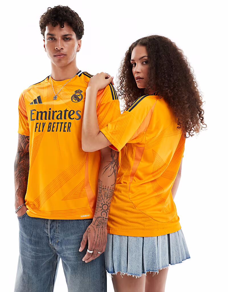 

Футболка adidas Football Real Madrid 24/25 для гостей оранжевого цвета Adidas Performance, Оранжевый, Футболка adidas Football Real Madrid 24/25 для гостей оранжевого цвета Adidas Performance