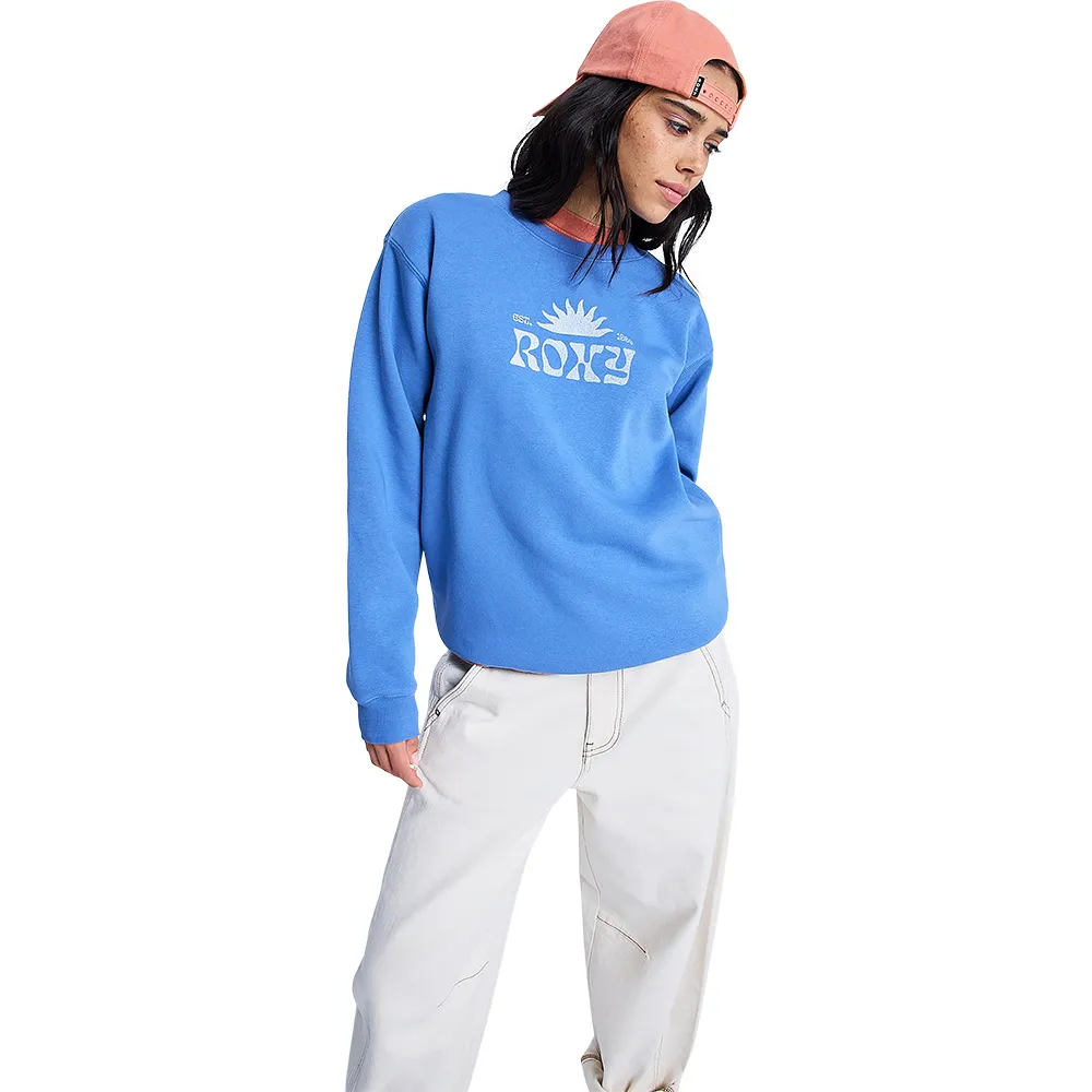 

Свитшот Roxy Surf Stoked Brushed Vintage, синий