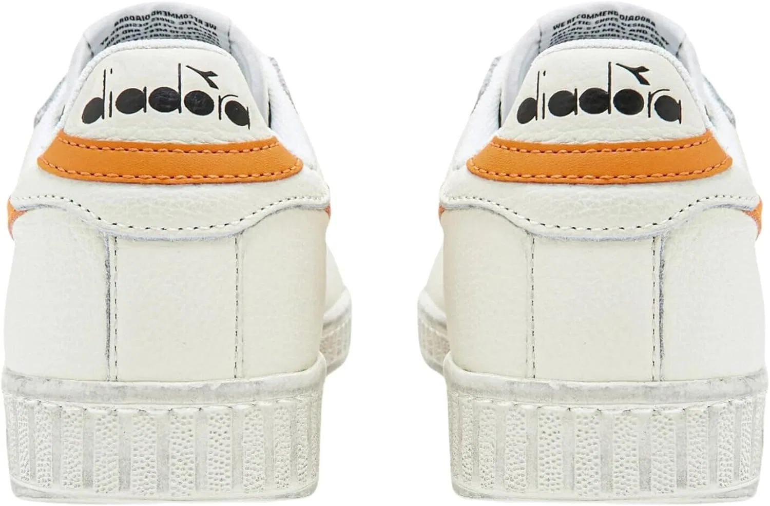 Кроссовки DIADORA Game L Low Fluo Waxed Leather White — фото 4
