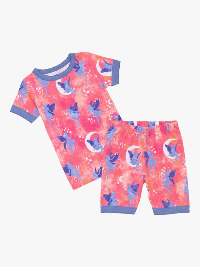 

Детский комплект пижамы из стрейч-хлопка с ночными феями Hatley, Pink