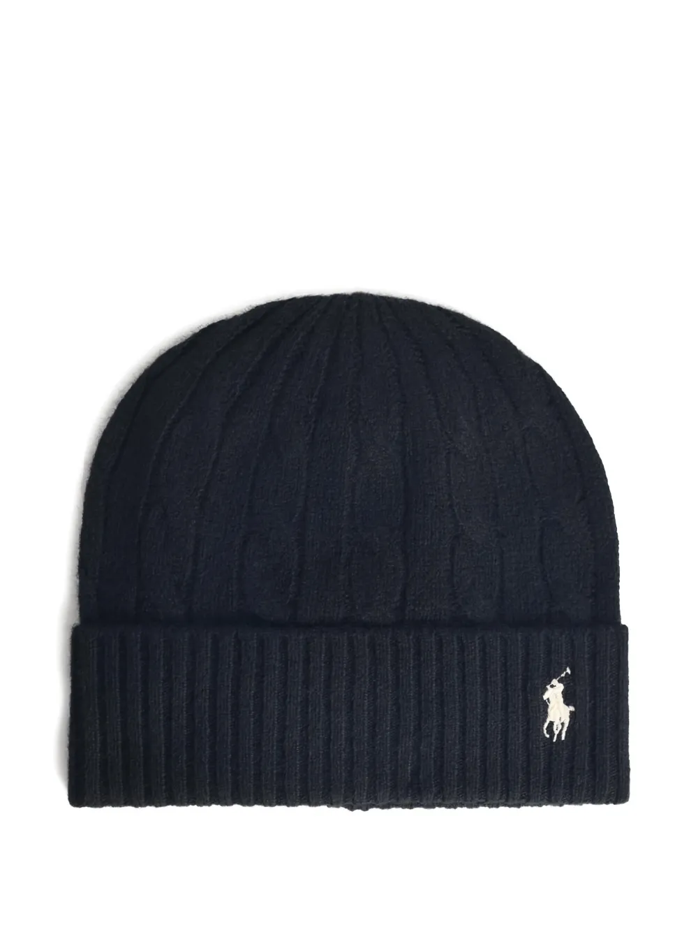 

Шапка косой вязки Ralph Lauren Collection, черный
