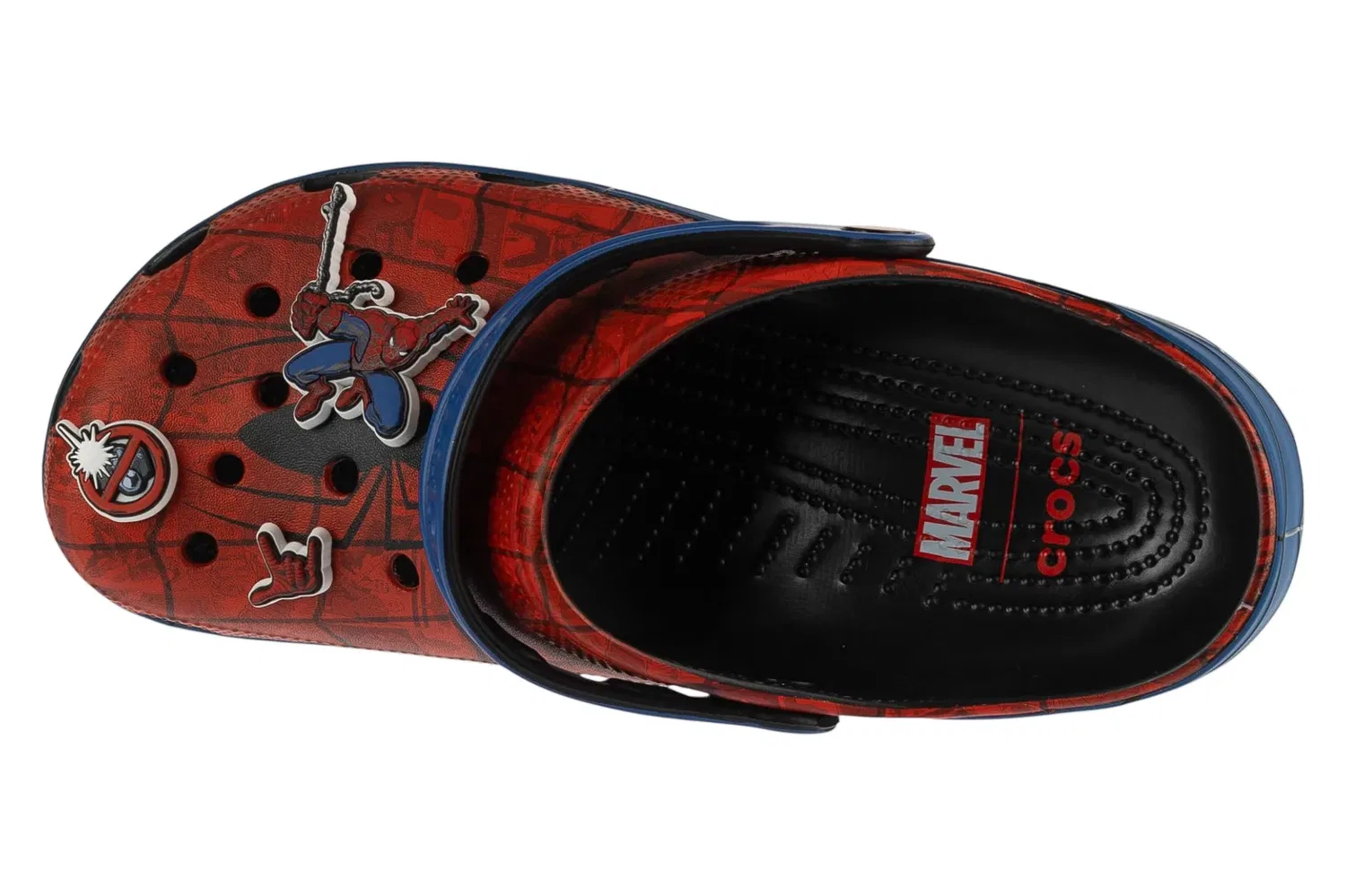 Тапочки для бассейна Spiderman, Crocs, красный — фото 3