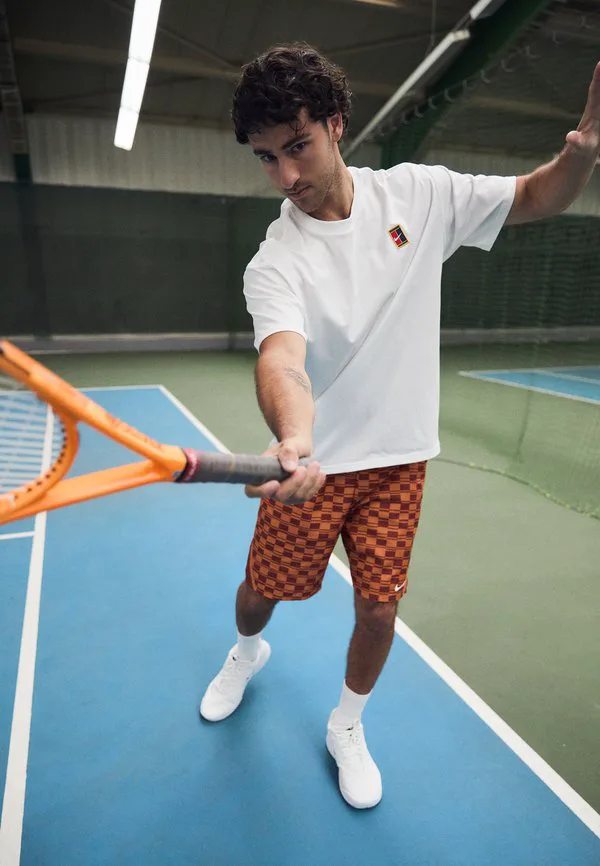 Футболка nikecourt, базовая футболка Nike Performance, White — фото 2