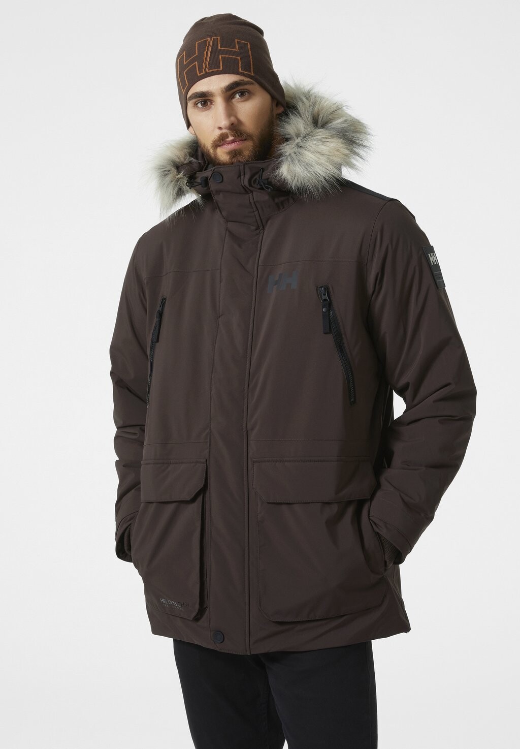 

Парка REINE Helly Hansen, коричневый