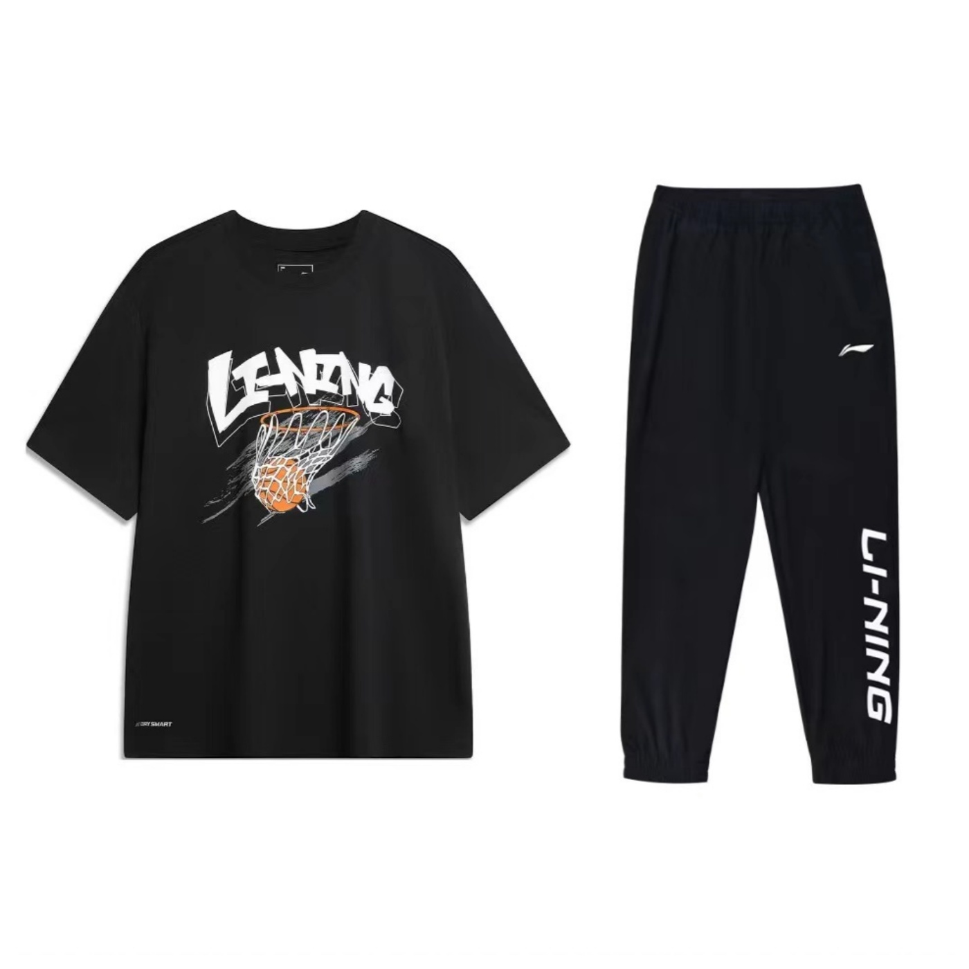 

LINING Повседневный спортивный костюм мужской черный