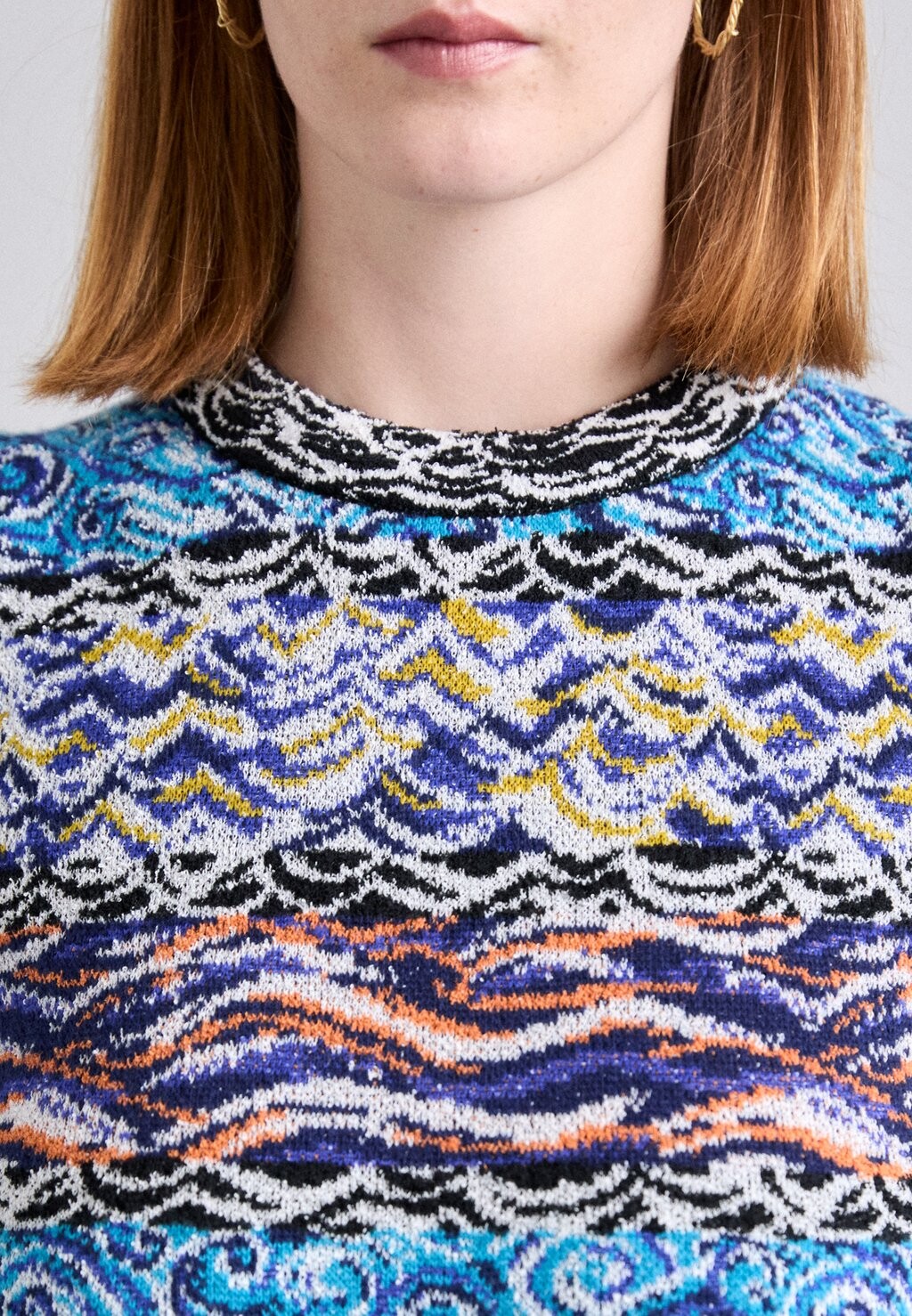 

Трикотажное платье SLEEVELESS SHORT DRESS Missoni, разноцветный