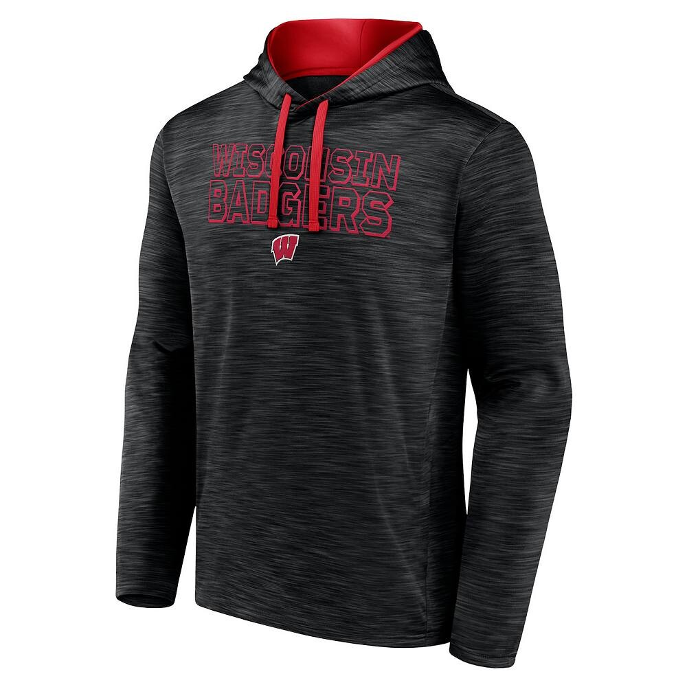 

Мужская толстовка Wisconsin Badgers Big Win NCAA, цвет Wis Black
