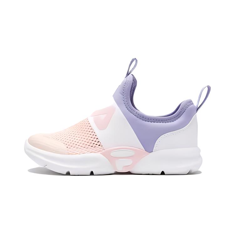 FILA KIDS Дышащие низкие детские кроссовки розового и фиолетового цвета для детей от 3 до 7 лет — фото 2