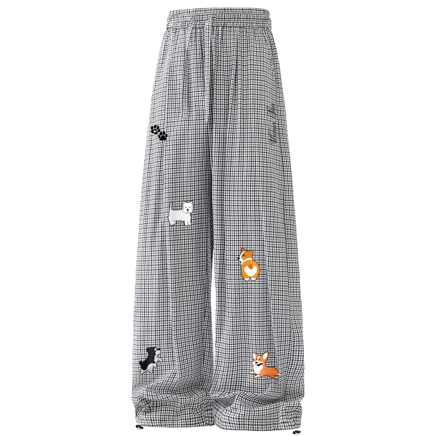 

Брюки Casual Open Ended Smiling Collection для женщин, умеренный прямой крой WARRIOR, черный