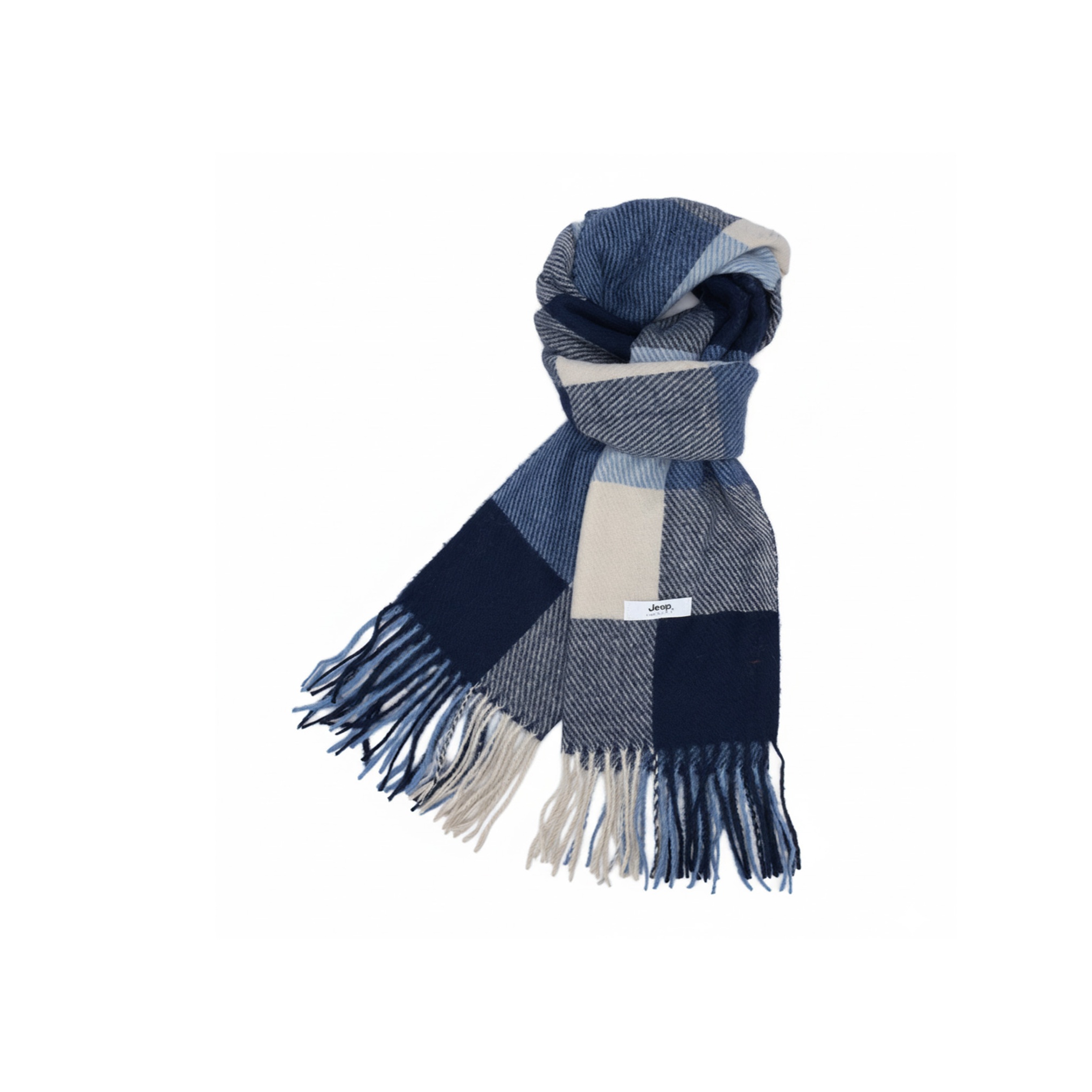 

Jeep Шарф из полиэстера Unisex Red Brown/Gray White/Coffee/Blue Gray/Milk Tea/Dark Blue