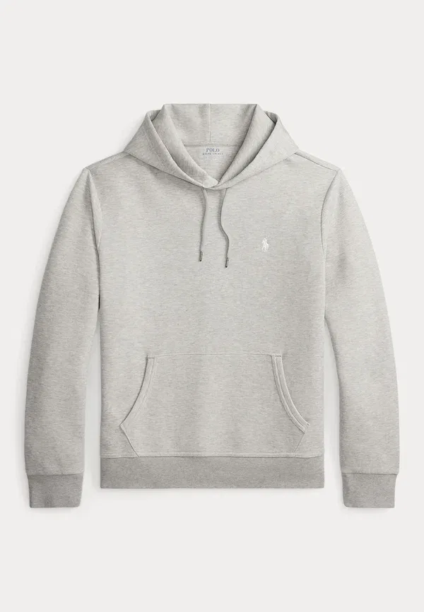 Толстовка с капюшоном двойной вязки Polo Ralph Lauren, тёмный спортивный вереск — фото 4